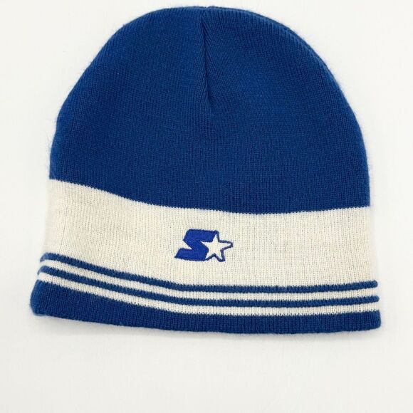 Starter Vintage Detroit Lions Blue White Beanie - OSFM - Picture 2 of 4